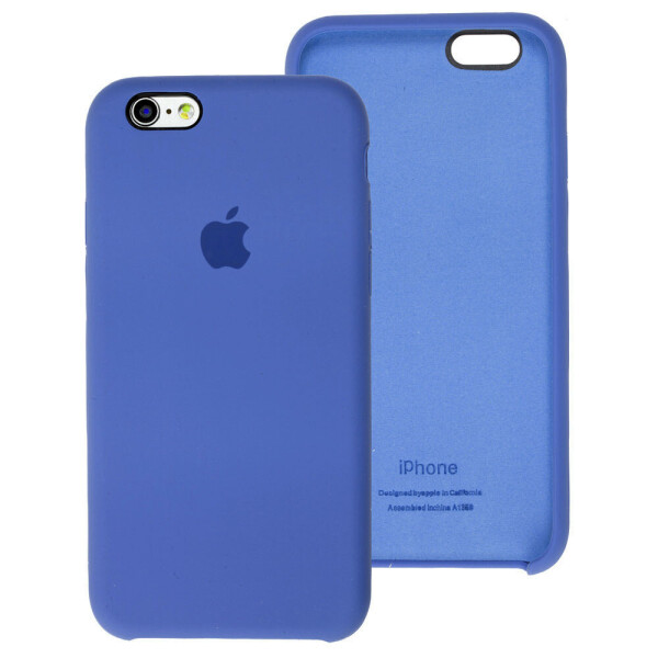 

Чехол Silicone Case для Apple iPhone 6 / 6S Blue
