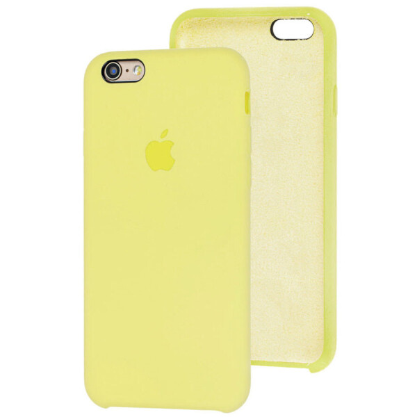 

Чехол Silicone Case для Apple iPhone 6 / 6S Mellow Yellow