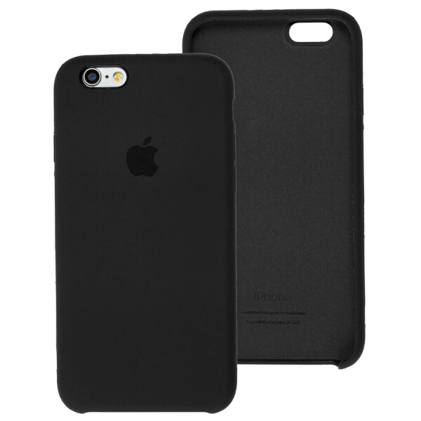 

Чехол Silicone Case для Apple iPhone 6 / 6S Black