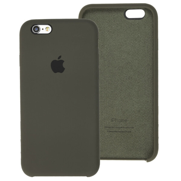 

Чехол Silicone Case для Apple iPhone 6 / 6S Dark Olive