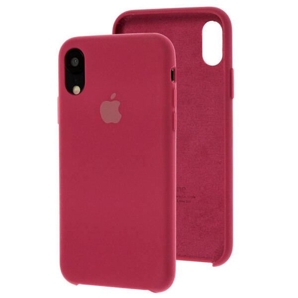 

Чехол Silicone Case для Apple iPhone XR Rose Red