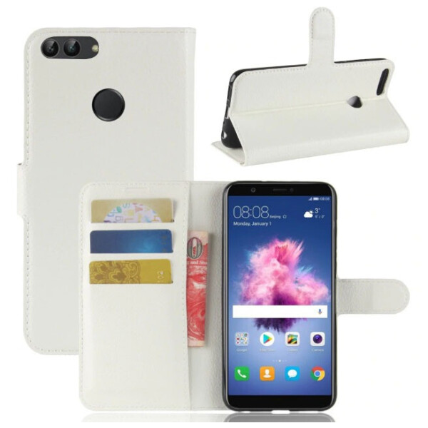 

Чехол-книжка Litchie Wallet для Huawei P Smart Белый