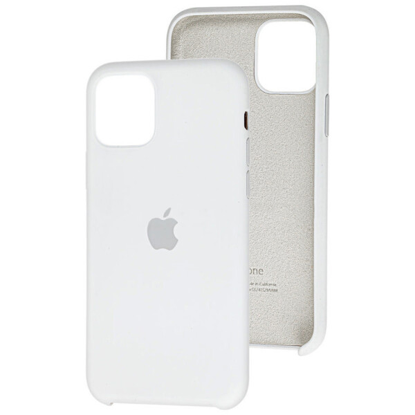 

Чехол Silicone Case для Apple iPhone 11 White