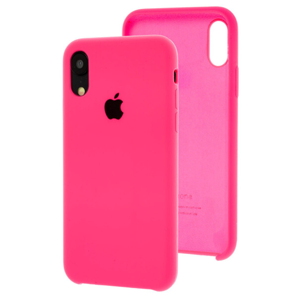 

Чехол Silicone Case для Apple iPhone XR Shiny Pink