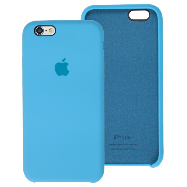 

Чехол Silicone Case для Apple iPhone 6 / 6S Bright Blue