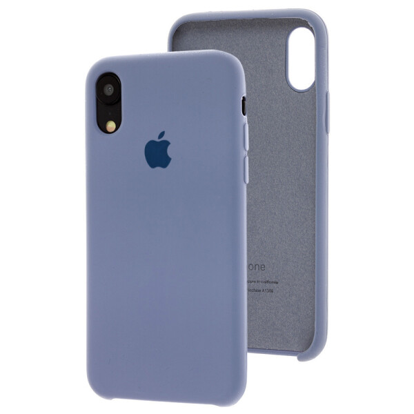 

Чехол Silicone Case для Apple iPhone XR Lavander Grey