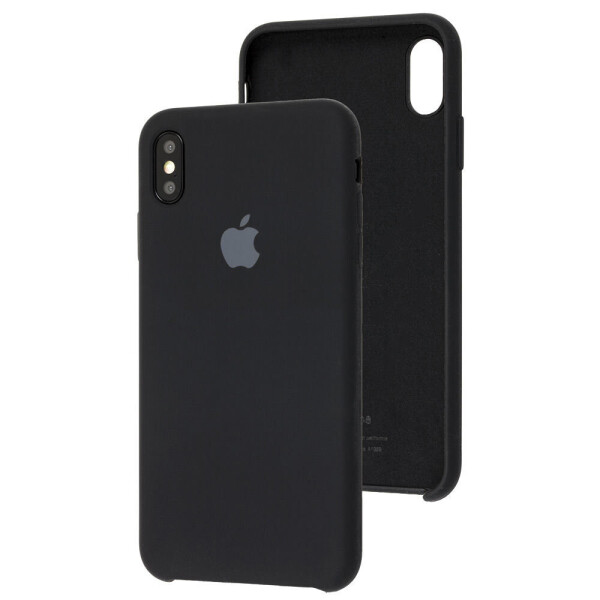 

Чехол Silicone Case для Apple iPhone Xs Max Black