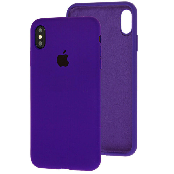 

Чехол Silicone Case для Apple iPhone Xs Max Violet