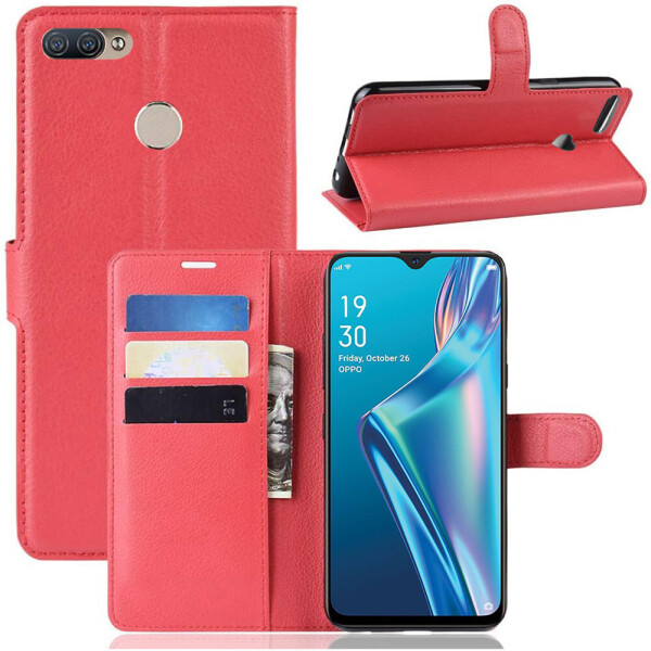 

Чехол-книжка Litchie Wallet для Oppo A12 Brown