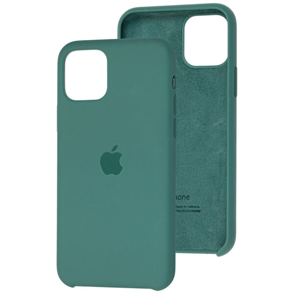 

Чехол Silicone Case для Apple iPhone 11 Dark Green