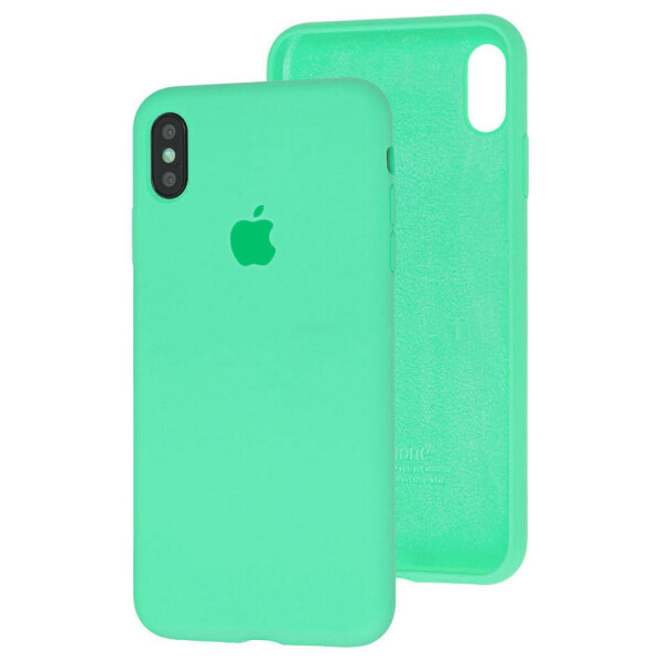 

Чехол Silicone Case для Apple iPhone X / Xs Mint