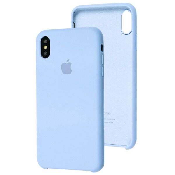 

Чехол Silicone Case для Apple iPhone X / Xs Light Blue