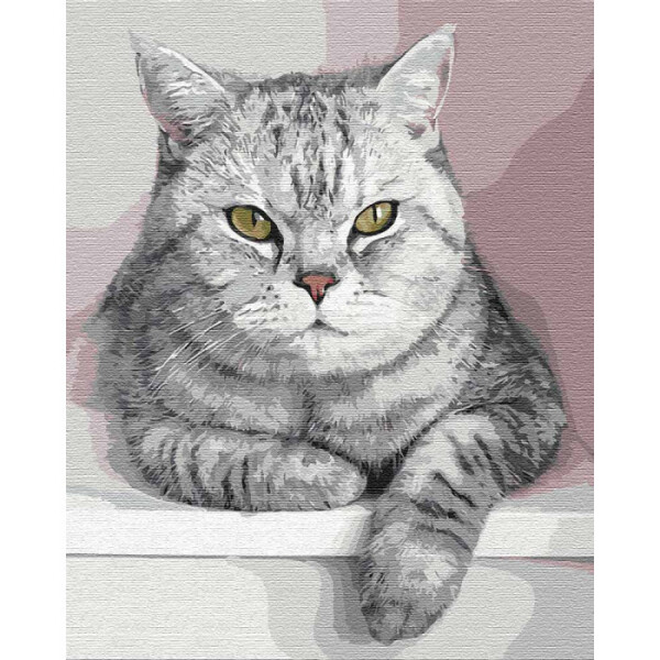 

Картина по номерам. Мой пушистый друг 40x50см KHO4201