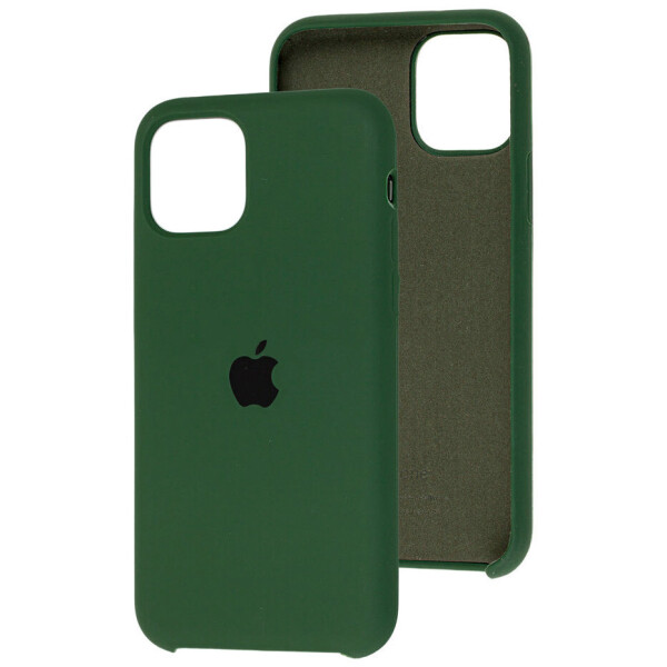 

Чехол Silicone Case для Apple iPhone 11 Atrovirens Green