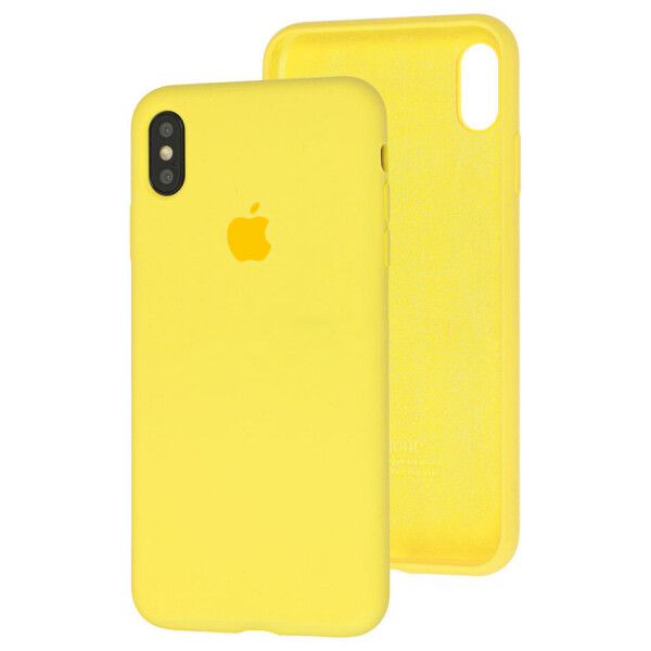 

Чехол Silicone Case для Apple iPhone X / Xs Flash Lime