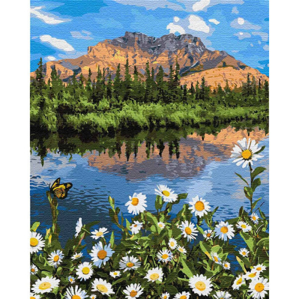 

Картина по номерам. Горный пейзаж 40x50см KHO2833