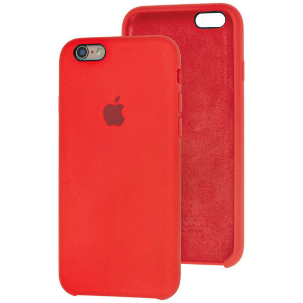 

Чехол Silicone Case для Apple iPhone 6 Plus / 6S Plus Red