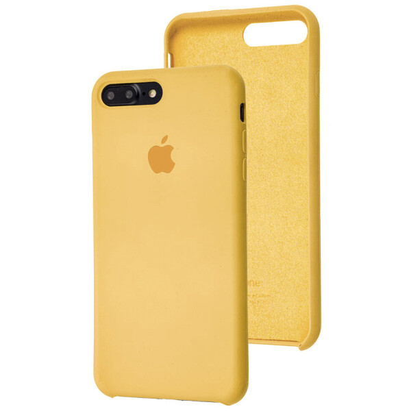Акція на Чехол Silicone Case для Apple iPhone 7 Plus / 8 Plus Yellow від Allo UA