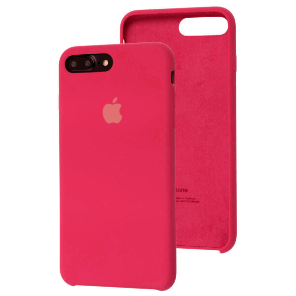 

Чехол Silicone Case для Apple iPhone 7 Plus / 8 Plus Rose Red