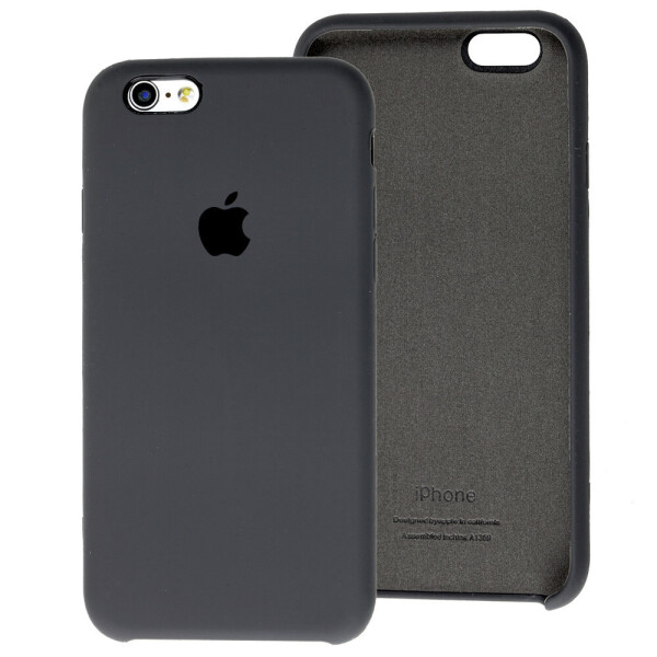 

Чехол Silicone Case для Apple iPhone 6 Plus / 6S Plus Dark Grey