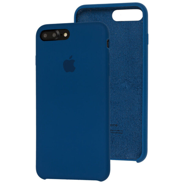 Акція на Чехол Silicone Case для Apple iPhone 7 Plus / 8 Plus Blue Cobalt від Allo UA