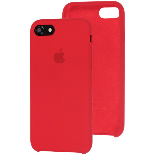 

Чехол Silicone Case для Apple iPhone 7 / 8 / SE 2020 Red