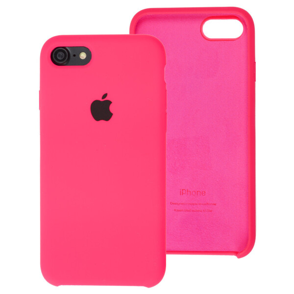 

Чехол Silicone Case для Apple iPhone 7 / 8 / SE 2020 Shiny Pink