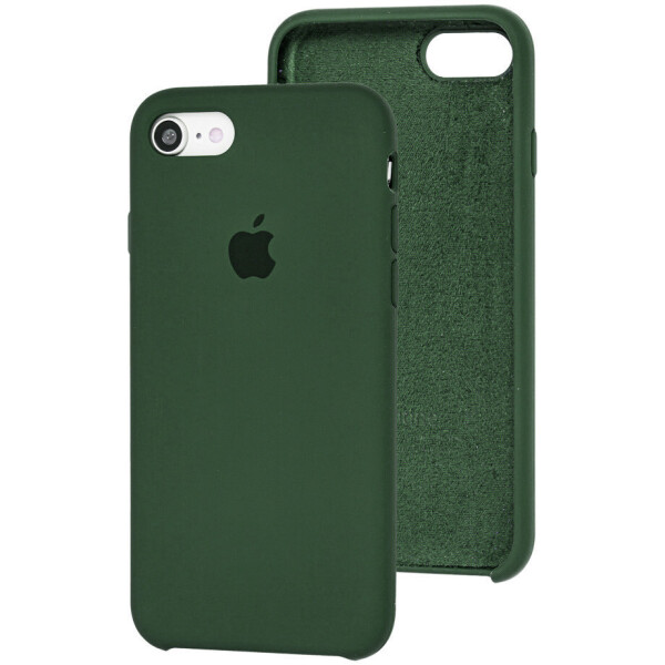 

Чехол Silicone Case для Apple iPhone 7 / 8 / SE 2020 Atrovirens Green