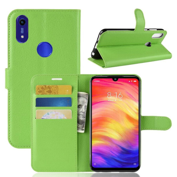

Чехол-книжка Litchie Wallet для Honor 8A / 8A Pro / Huawei Y6s Green