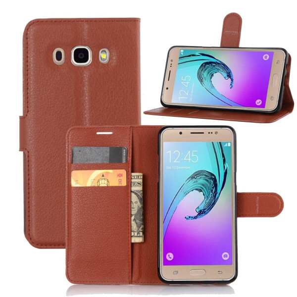 

Чехол-книжка Litchie Wallet для Samsung Galaxy J5 2016 (J510) Коричневый