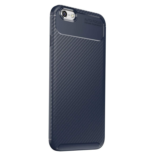 Акція на Чехол Carbon Case Apple iPhone 6 / iPhone 6s Синий від Allo UA