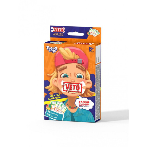 

Настольная развлекательная игра VETO-02 мини (Русский язык)