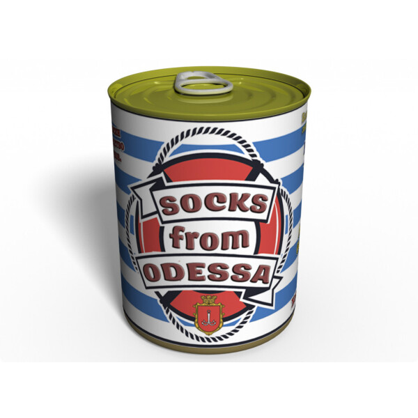 

Canned Socks From Odessa - Консервированные Носки Из Одессы - Морской Сувенир