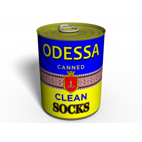 

Canned Clean Socks Socks Ukraine - Оригинальный Подарок Из Одессы - Морские Сувениры