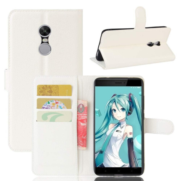 

Чехол-книжка Litchie Wallet для Xiaomi Redmi Note 4X Белый