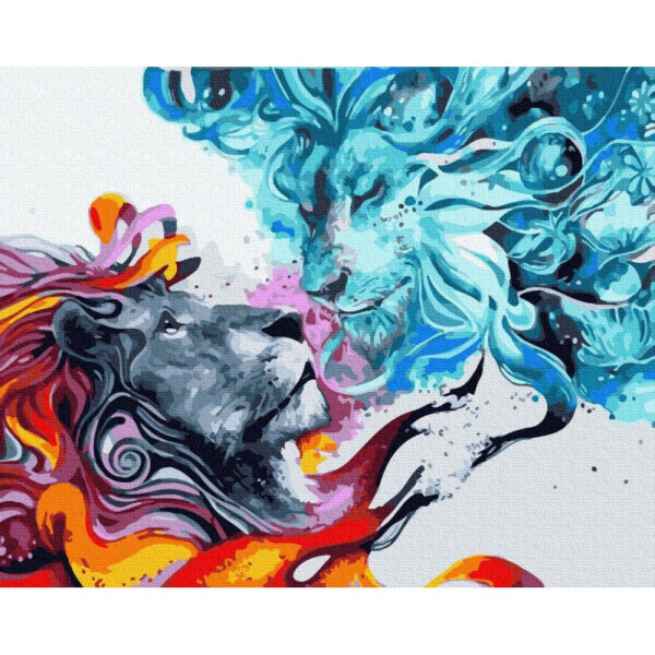 

Картина по номерам. Rainbow Art Лёд и пламя GX32435-RA