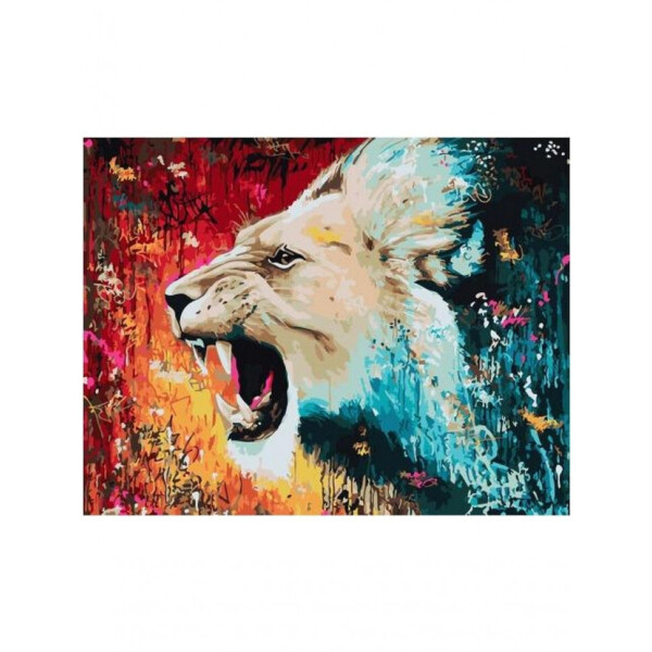 

Картина по номерам. Rainbow Art Оскал GX30216-RA
