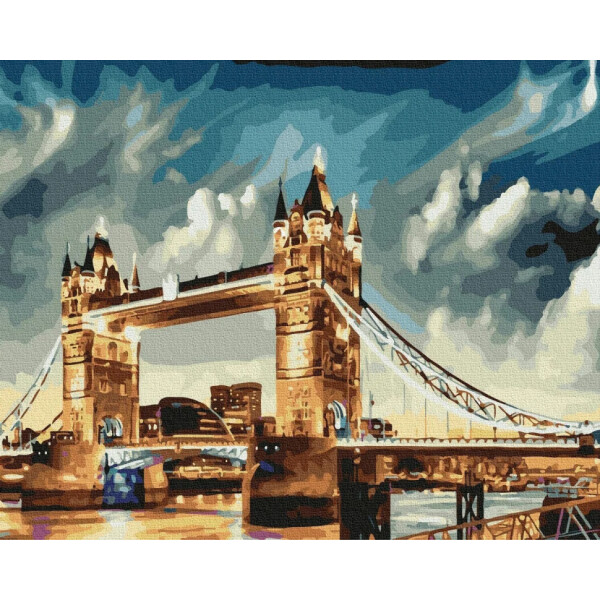 

Картина по номерам. Rainbow Art Тауэрский мост GX35864-RA