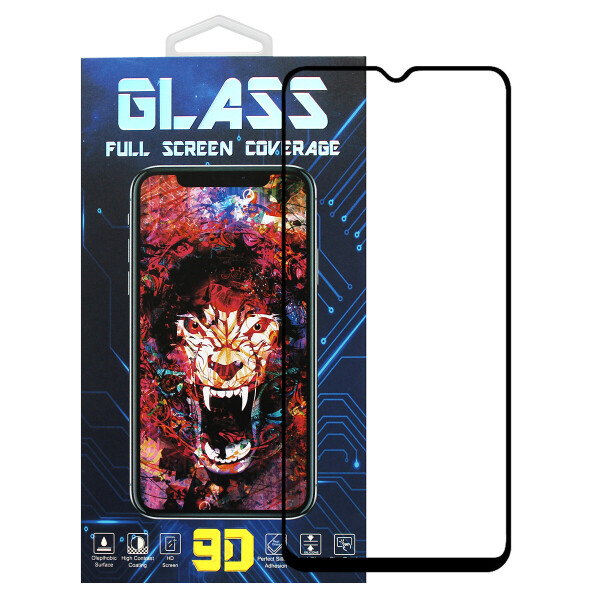 

Защитное стекло Premium Glass 9D Full Glue для Realme C3 Black