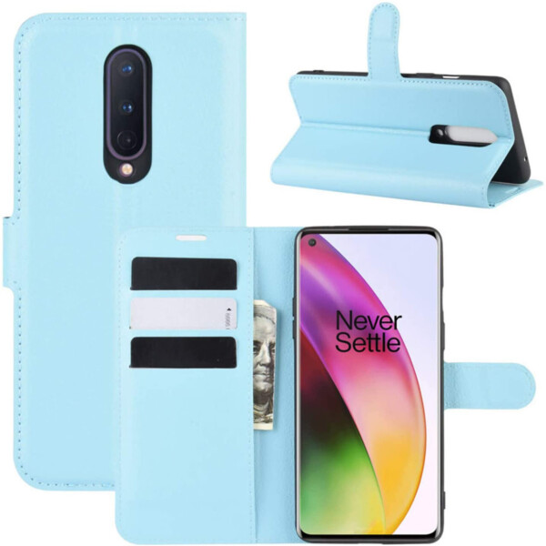 

Чехол-книжка Litchie Wallet для OnePlus 8 Blue