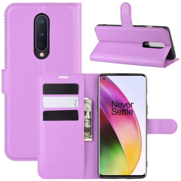 

Чехол-книжка Litchie Wallet для OnePlus 8 Violet