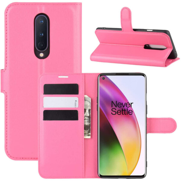 

Чехол-книжка Litchie Wallet для OnePlus 8 Rose