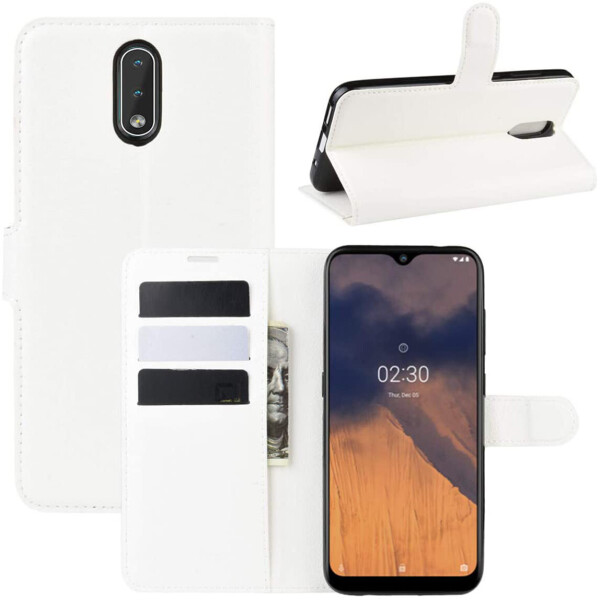 

Чехол-книжка Litchie Wallet для Nokia 2.3 White