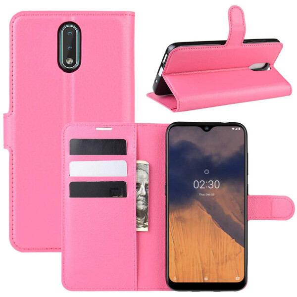 

Чехол-книжка Litchie Wallet для Nokia 2.3 Rose
