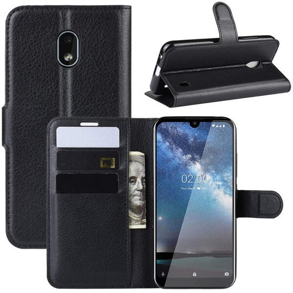 

Чехол-книжка Litchie Wallet для Nokia 2.2 Black