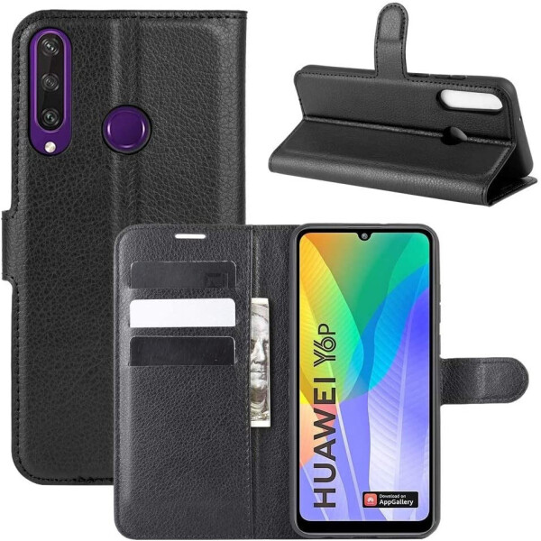 

Чехол-книжка Litchie Wallet для Huawei Y6p Black