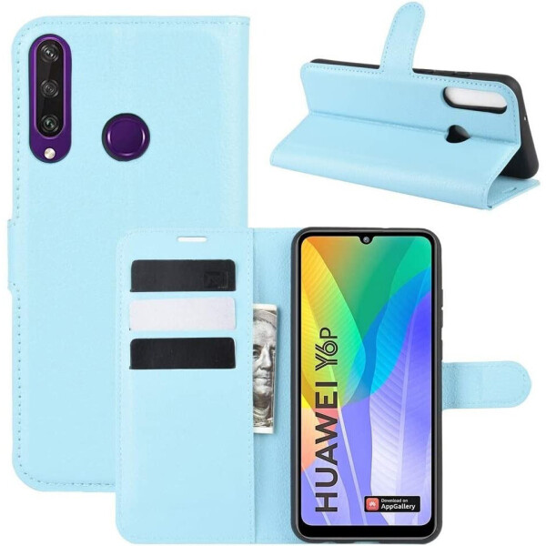 

Чехол-книжка Litchie Wallet для Huawei Y6p Blue