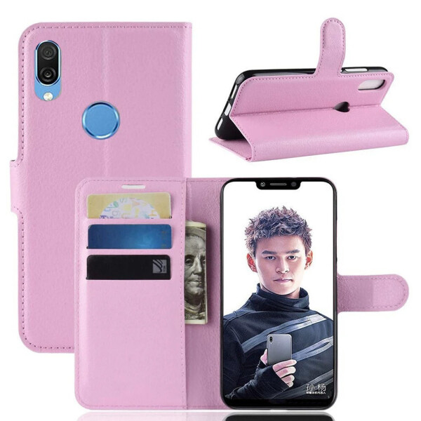 

Чехол-книжка Litchie Wallet для Honor Play Pink