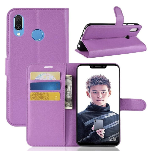 

Чехол-книжка Litchie Wallet для Honor Play Violet