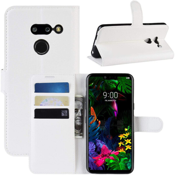 

Чехол-книжка Litchie Wallet для LG G8 ThinQ White